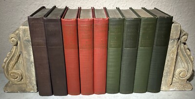 Lot Of 9 Charles Scribner's Sons 1914-15 - 3 Sets - Davis, DeBalzac & Tarkington