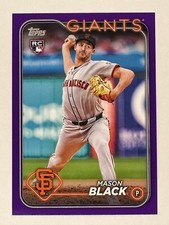 2024 Topps Series 1, 2, Update - Meijer Purple Parallel Cards You Pick From List