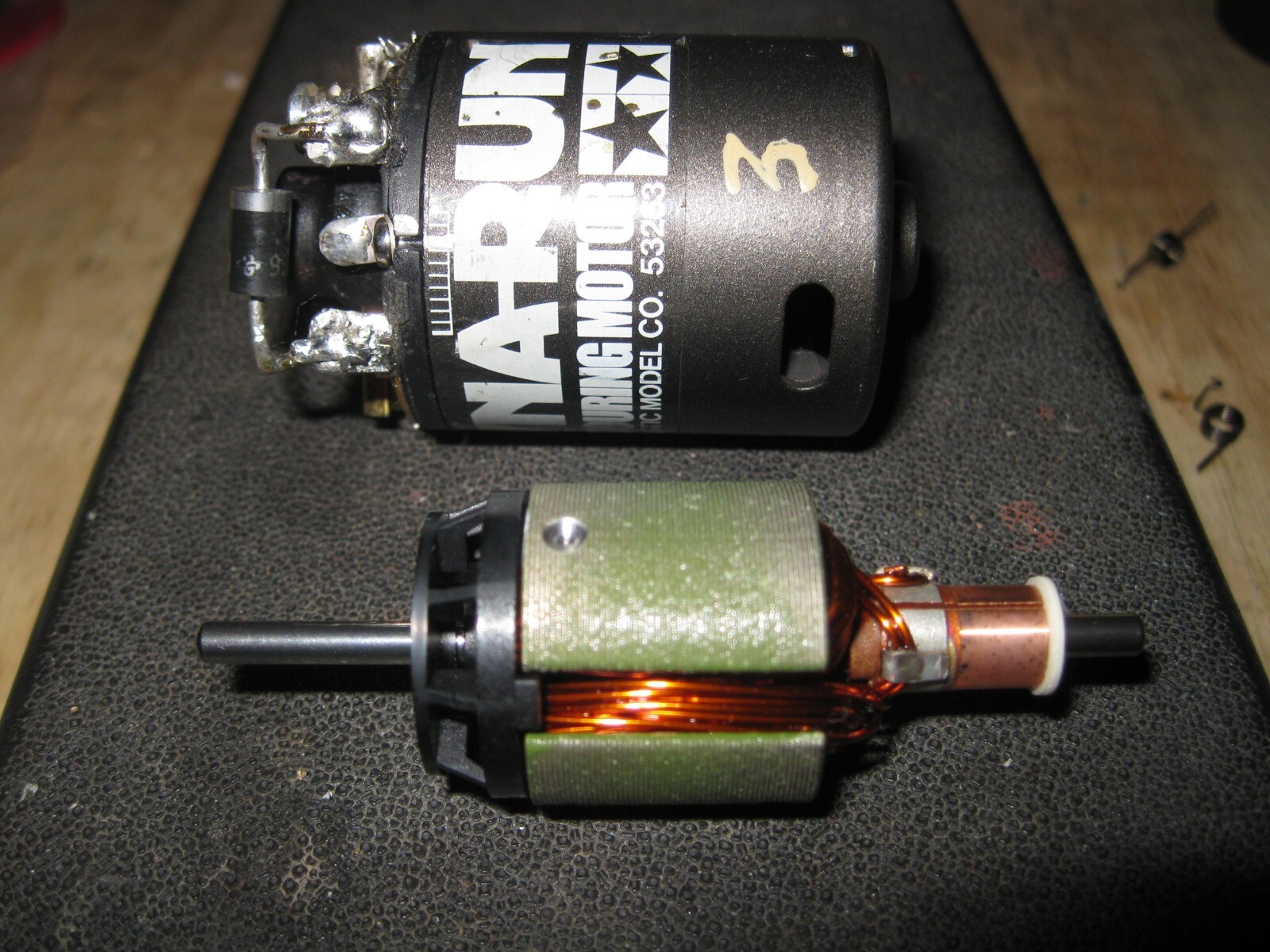 moteur tamiya dyna run super touring  rotor neuf