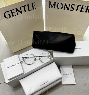 GentleMonster Sunglasses BOLD - EP 02 Silver Frame Clear Lenses | eBay