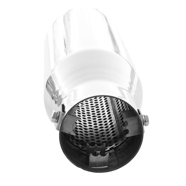 Terminale Di Scarico Sportivo Universale In Acciaio Inox Cromato – Punta Da 65mm, Compatibile Con Audi, BMW, Mercedes E Molte Altre