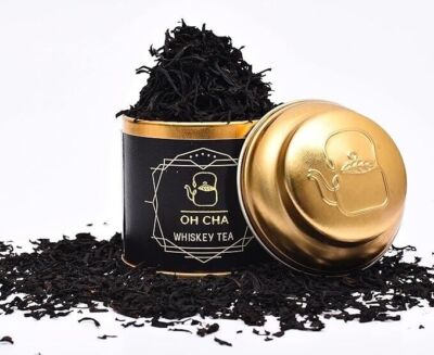 OH CHA - Roasted Darjeeling Tea, Whiskey Flavored 35gms Black Tea