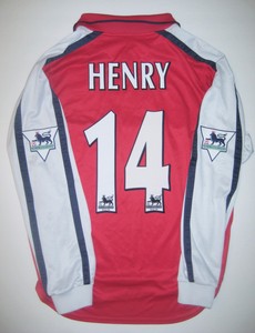 thierry henry arsenal jersey
