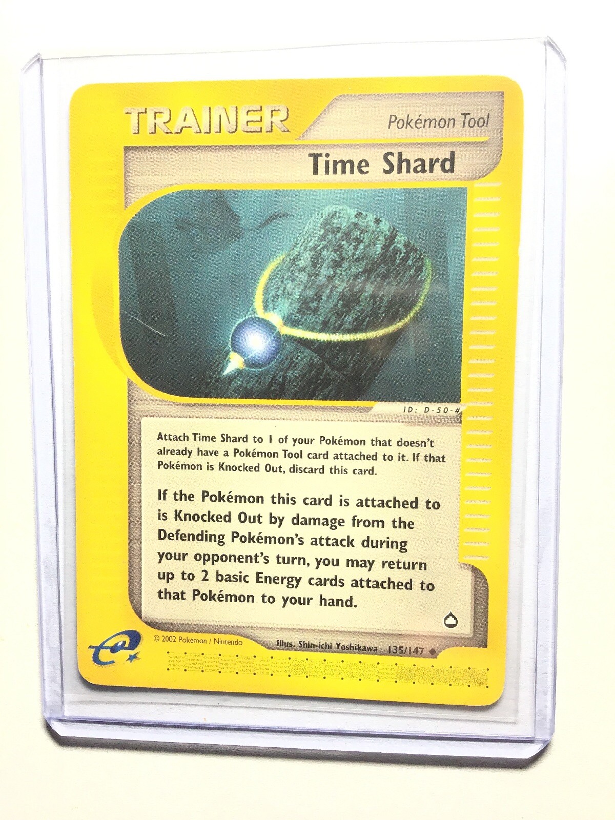 TIME SHARD - 135/147 - Aquapolis - Trainer - Pokemon Card - NM