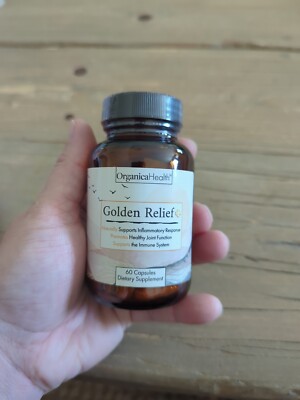 Golden Relief Supports Inflammatory, joint Function, Immune System 60 Capsules