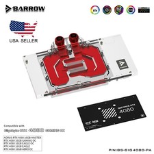 Barrow GPU Water Block for Gigabyte Aorus RTX 4080 Master Gaming EAGLE AERO OC
