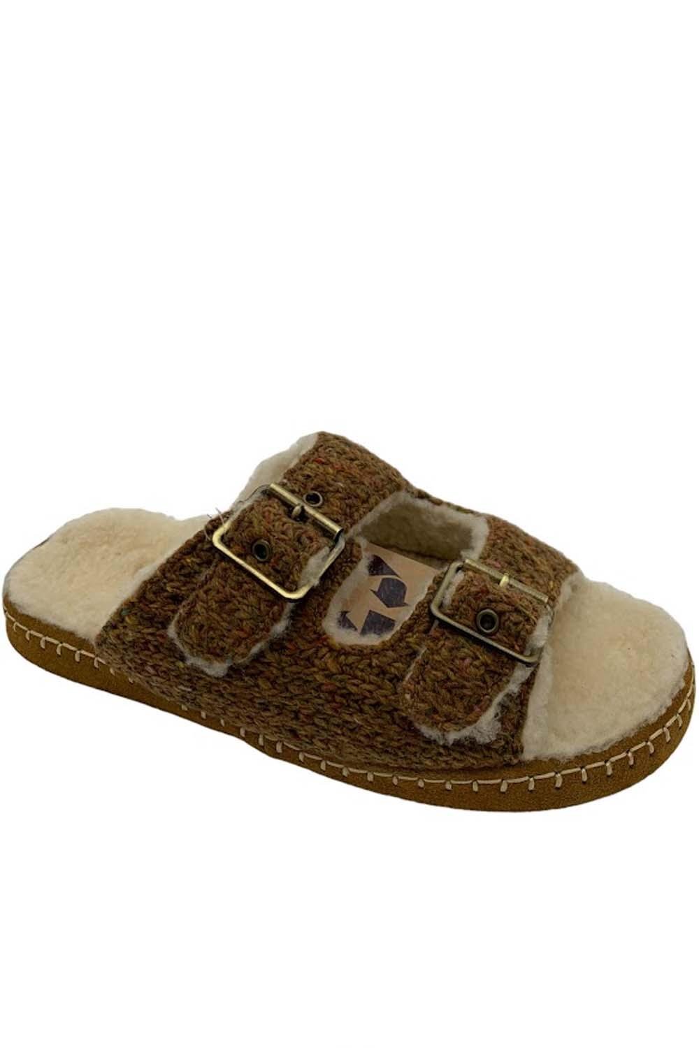 Женские шлепанцы Camden с двойной пряжкой Acorn из оленьей кожи 5090₽