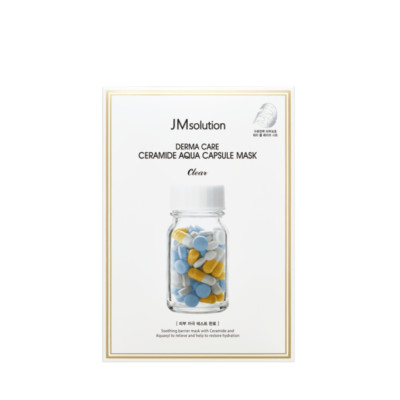 JMsolution Derma Care Ceramide Aqua Capsule Mask 10pc + free gift /K-beauty