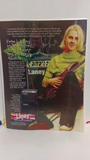 JOHN 5 JOHN LOWERY  LANEY GUITAR AMPS  PRINT AD 11 X 8.5   t1