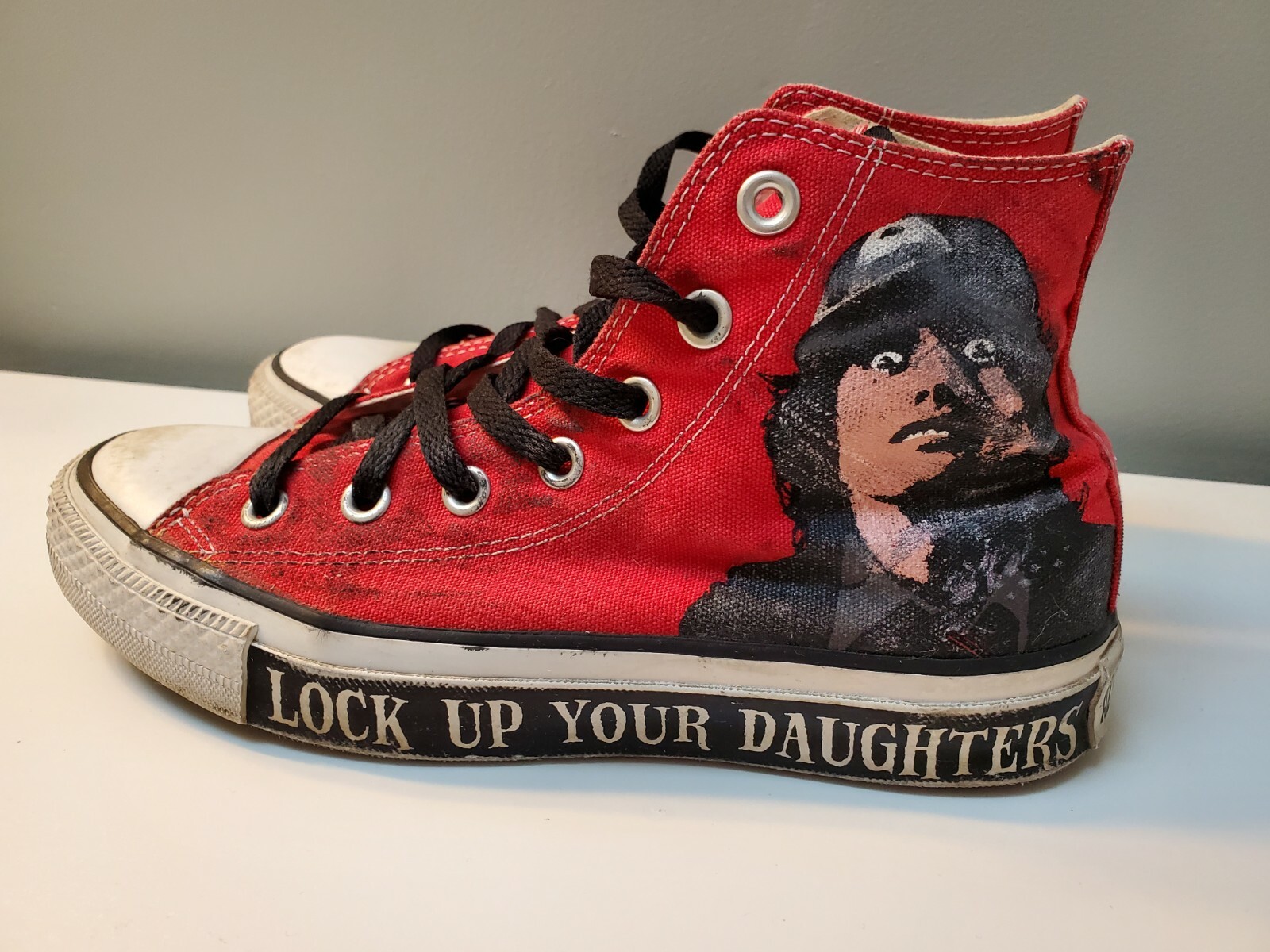 Converse Chuck Taylor All Star AC/DC Lock Up Your Dau… - Gem