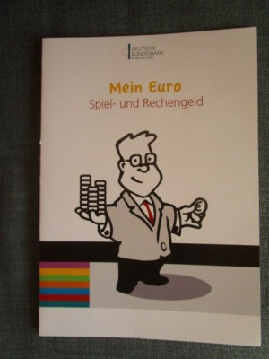 Mein Euro Spiel- und Rechengeld + Poster der Euromünzen gefaltet, NEU !