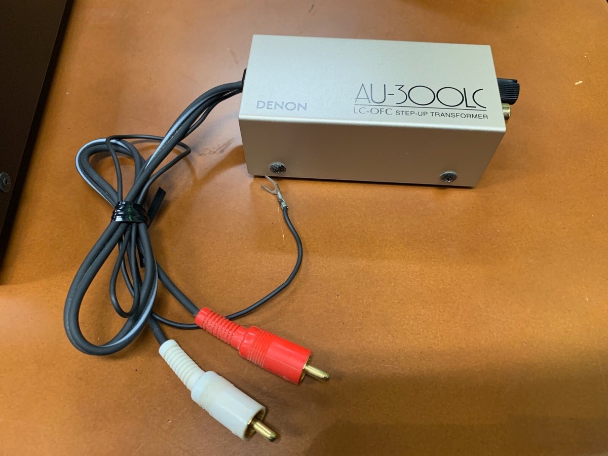 DENON AU-300LC Step Up Transformer MC Phono Cartridge USED JAPAN