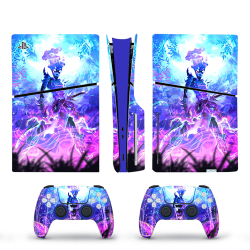 Fortni PS5 Slim Disk Skin Sticker Decal Aufkleber Wrap Vinyl Playstation 5 Slim - Bild 11 von 19
