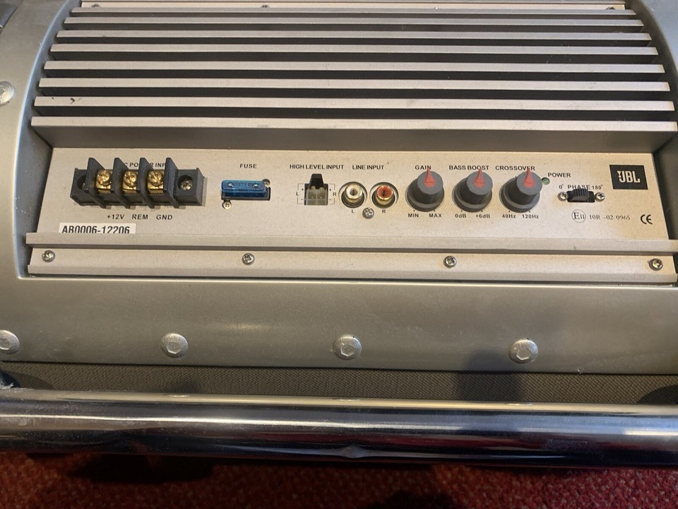 JBL Car Subwoofer Bass tube Silver Unit Only (AB0006) eBay