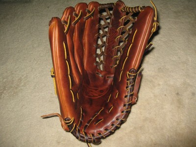 steerhide leather baseball glove