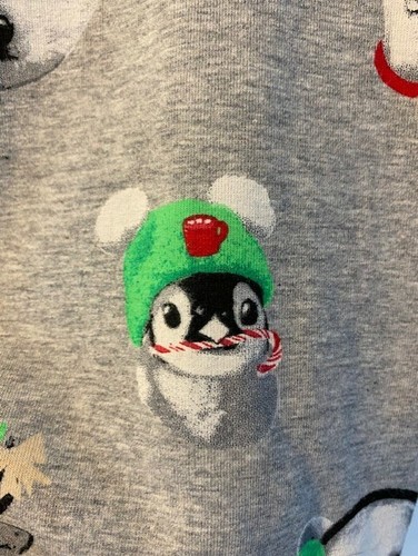 NWT Girl 20 18 Justice Christmas Holiday Critter Leggings Wolf Deer Bear Penguin - Picture 3 of 10
