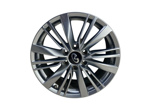 2018-2024 INFINITI QX80 (C) 20x8 +30mm OFFSET WHEEL RIM 18 SPOKE SILVER *SCUFFS*