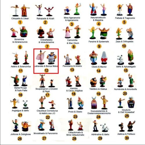 Figura Happy Meal McDonald's - 60 años de Astérix (2019) - Bolsa #12 - 2 figuras - Imagen 2 de 3
