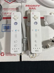 Nintendo Wii Bundle+ MARIO KART +Wheels+Wii Sports-EXCELLENT -NEXT DAY -WARRANTY