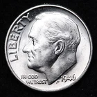 1946 Roosevelt Silver Dime AU/UNC or BETTER - Complete Your Album!