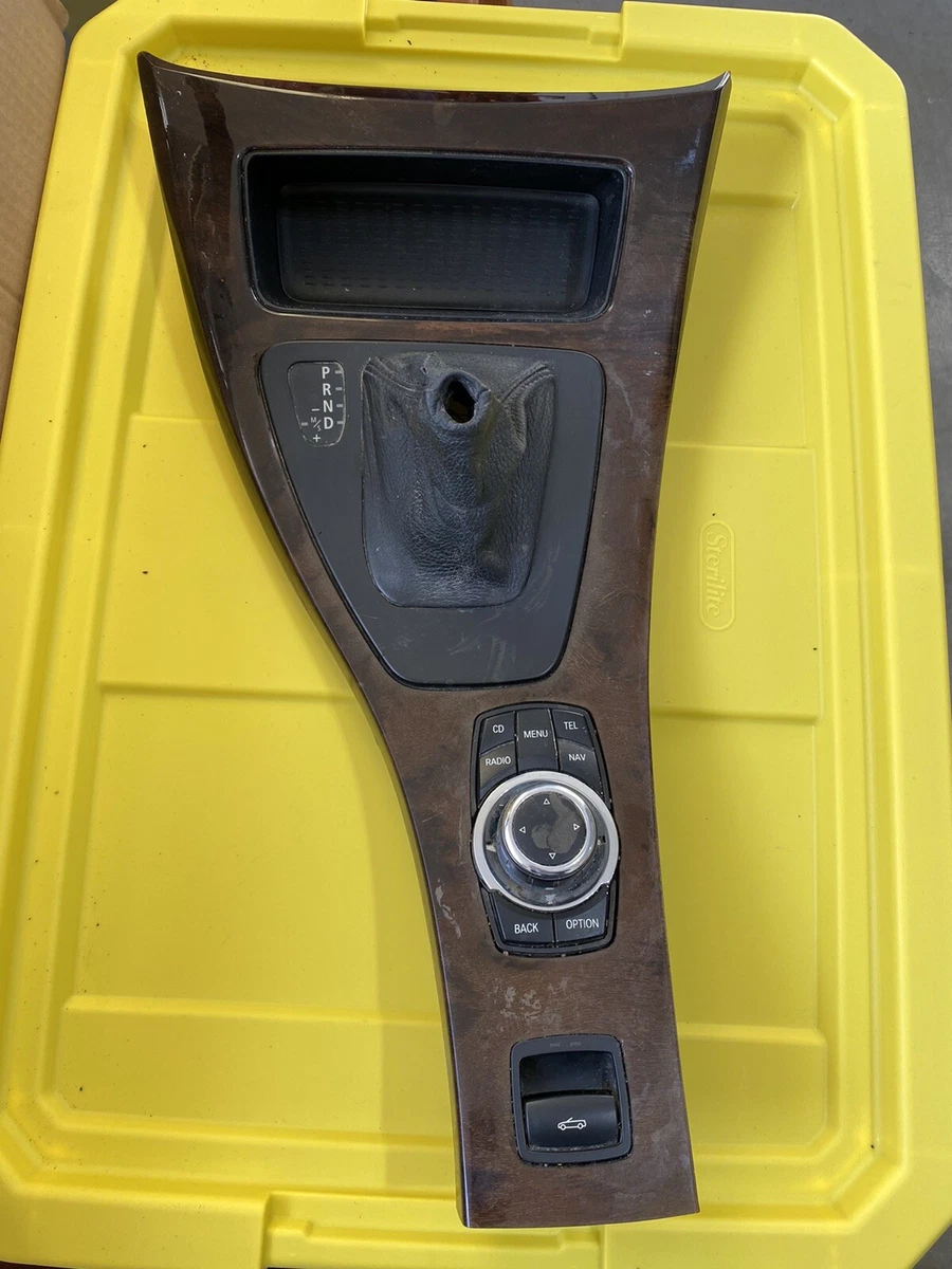 07-11 BMW E90 328i 335i IDrive Menu Controller Radio Control Trim  