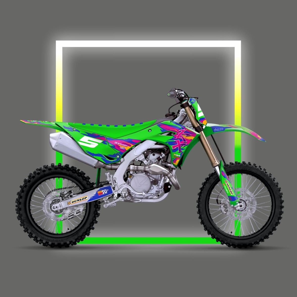 Kawasaki KX450 2024-2026 + KX250 2025-2026 - KX450X Graphics