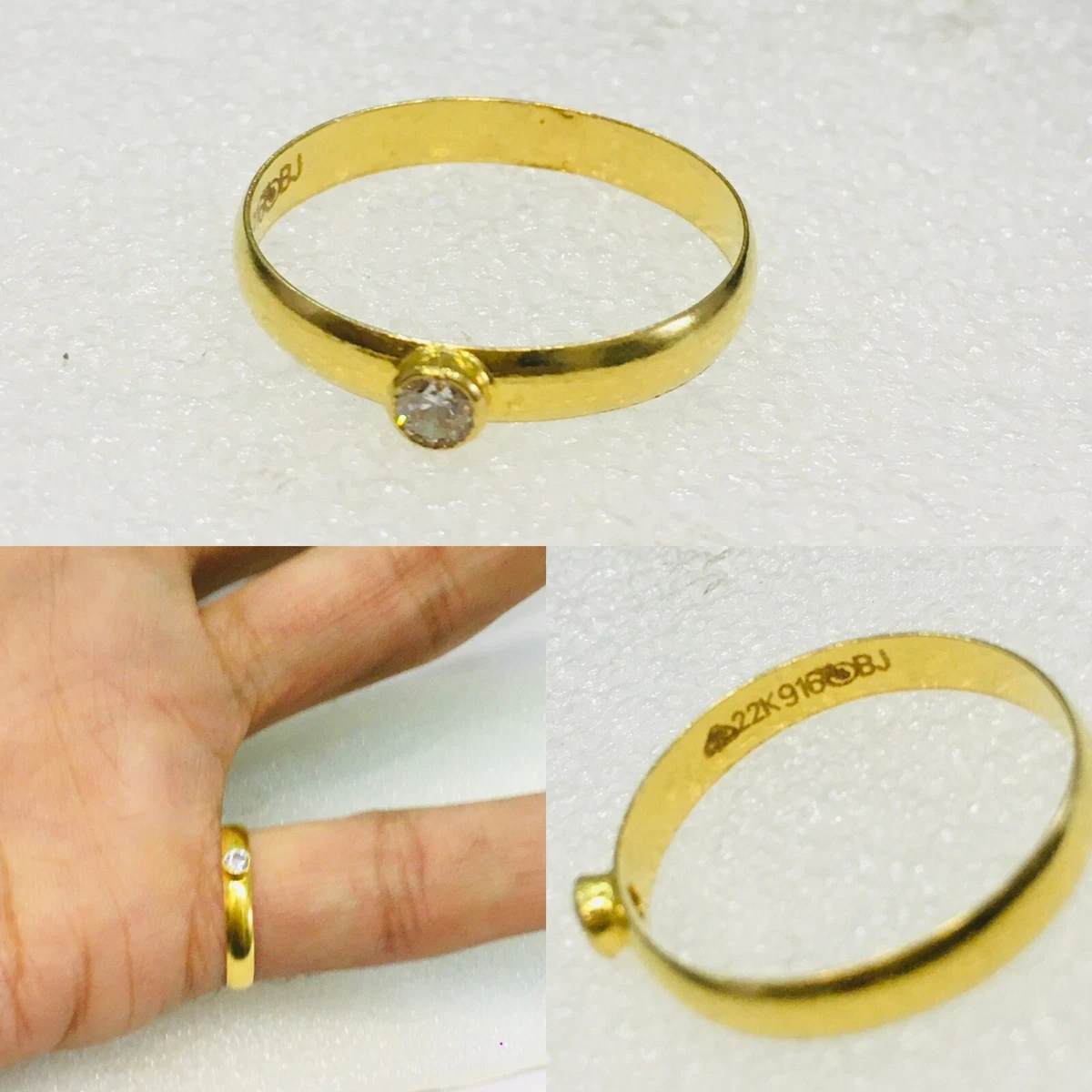 Pure gold wedding rings sale