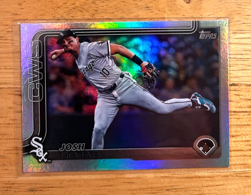 2025 Topps Series 2 Josh Rojas #412 Rainbow Foil Chicago White Sox
