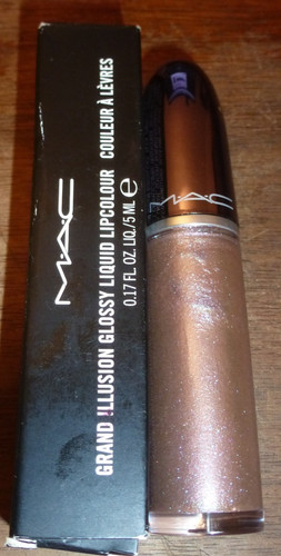 Mac Grand Illusion Liquid Lipcolour Just Hustlin - Size 5mL /0.17 Oz. Nib.