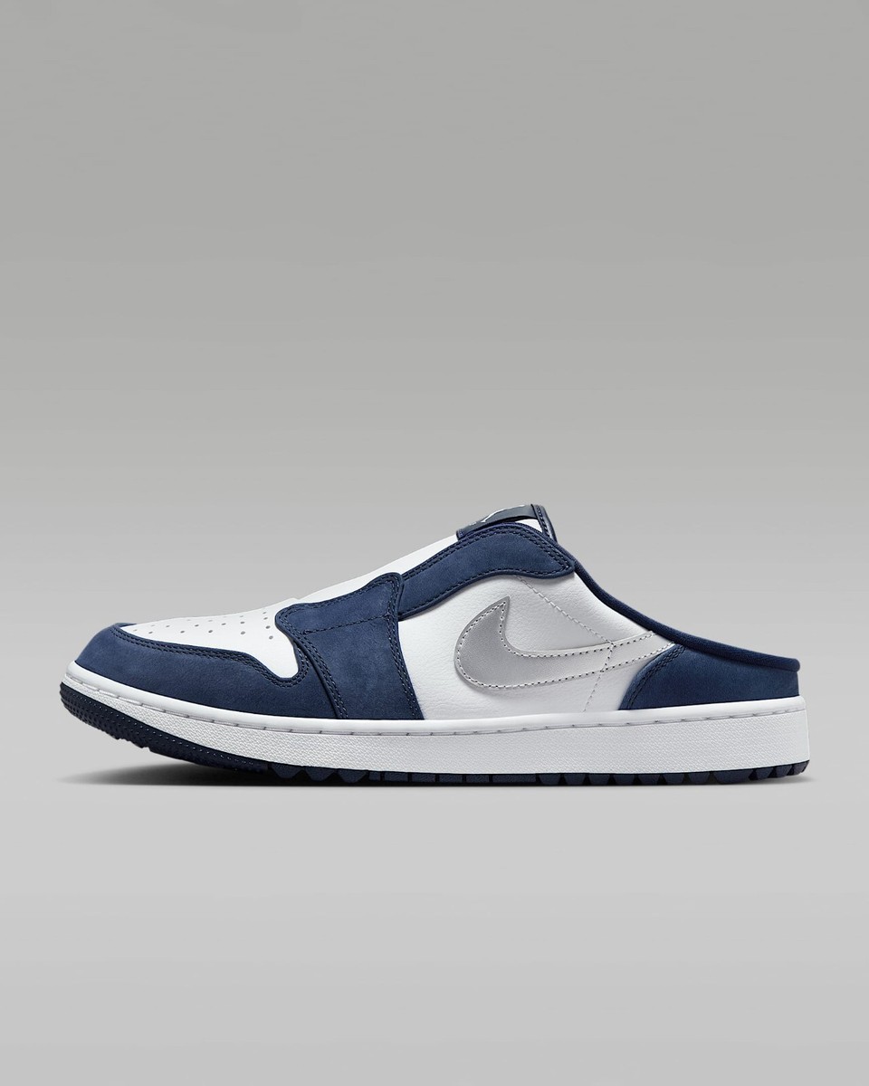 Nike Air Jordan 1 Mule Golf Midnight Navy FJ1214-102 Men's Nike Air Jordan 1 Mule Golf Midnight Navy FJ1214-102 Men's