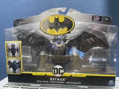 DC The Caped Crusader Batman Mega Gear Deluxe Figur TRANSFORMING ARMOR SPINMAST