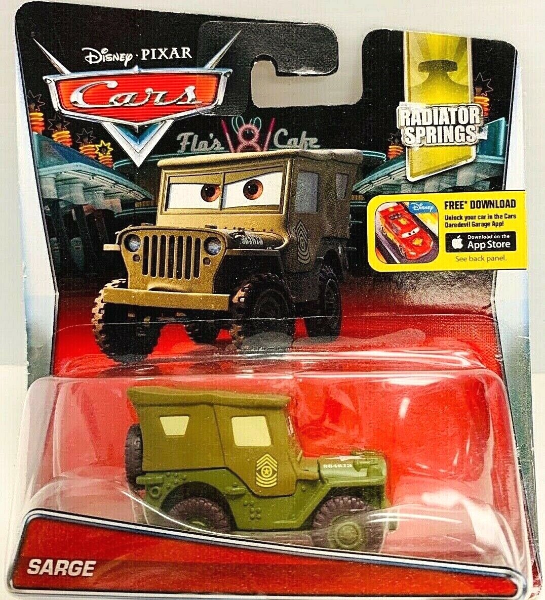 cars sarge toy