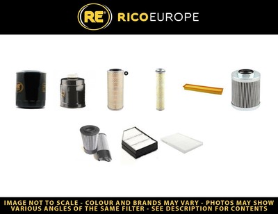 Filter Service Kit Fits FENDT F345 GT/GTM w/Deutz Eng