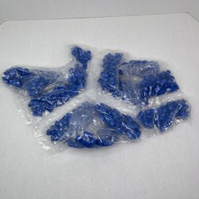 Lot 600 Pcs Clothes Hanger Size Markers Color-Coding ONE SIZE - Blue