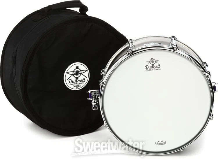 Dunnett Classic Titanium Snare Drum 6.5