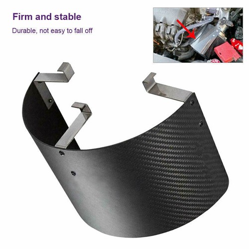 Protector térmico de admisión de aire de acero para filtro de aire de cuello de 2,5""-5"" protector térmico universal - Imagen 3 de 9
