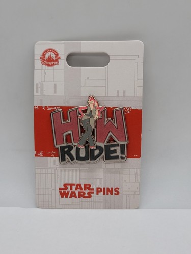 Disney Pin Star Wars 2023 LR Meme Jar Jar Binks How Rude New Free Shipping - Picture 8 of 10