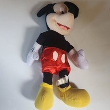 Disney Mickey Mouse Plush Stuffed Animal Small 6-14 in Vintage 1988 MPN 7-350