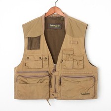 Timberland Weathergear Vintage Fishing Vest - Large