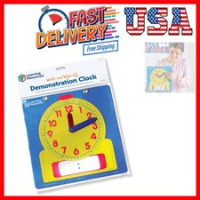 Write  Wipe Demonstration Clock - 1 Piece, Clocks for Teaching, First Grade ...