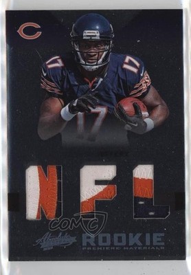 2012 Absolute Premiere Materials NFL Prime 27/50 Alshon Jeffery Rookie RC 7p8