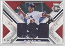 2019 Elite Extra Edition USA National Team Materials Black Brennan Malone 0xi8