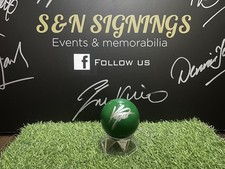 Kyren Wilson signed Green Snooker Ball in silver *private signing* COA