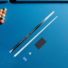 Wooden Pool Cue Billiard Cue Portable 57" Nine Ball Pool Cue Snooker Cue for