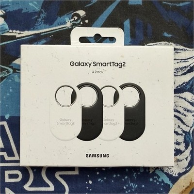 Samsung Galaxy SmartTag2 / SmartTag2 Tracker 4-Pack - Black & White