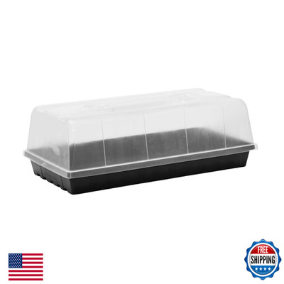 Bootstrap Farmer 1020 Trays W/Humidity Dome Extra Strength 5 Pack For Seed