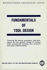 Fundamentals of Tool Design Hardcover