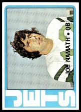1972 Topps #100 / Joe Namath