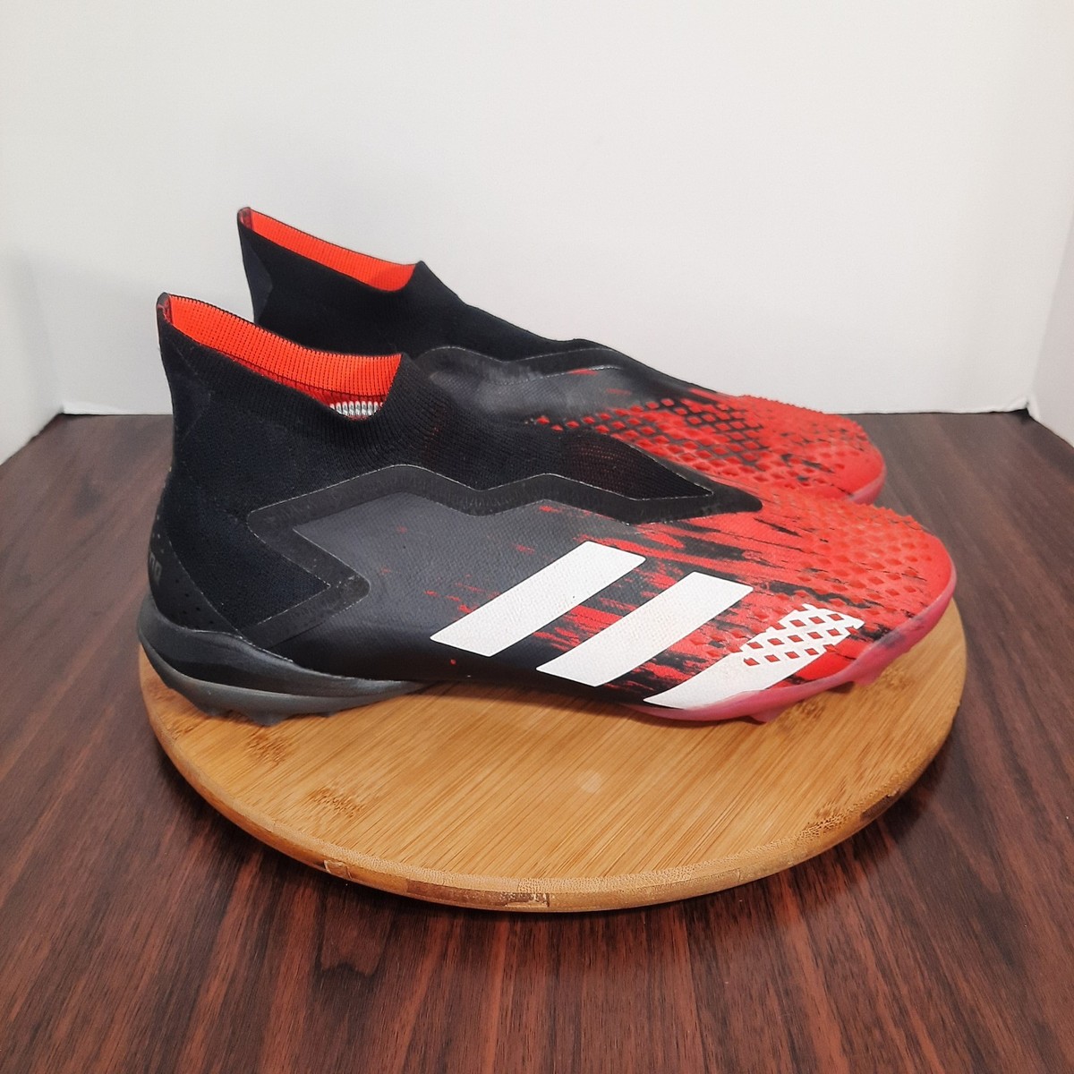 Adidas Predator Mutator 20+ TF Mens Size 11 Shoes Black Red Soccer
