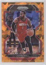 2021-22 Panini Prizm Orange Ice Prizm John Wall #68 0qr0
